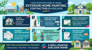 Your Complete Guide to Hiring Exterior Home Painting Contractors in Adelaide